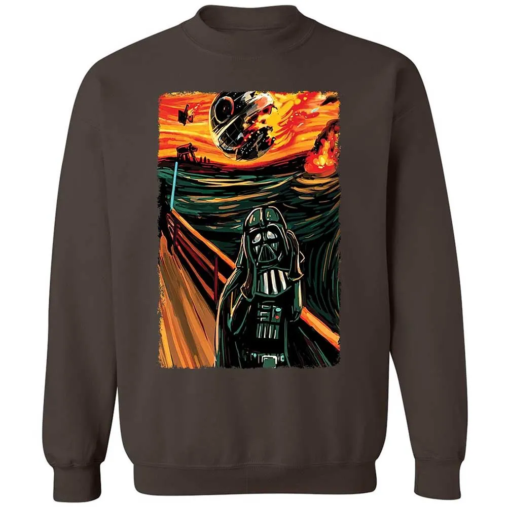 Classic Unisex Sweatshirt - 4LZUL59E - Dark Chocolate - 4