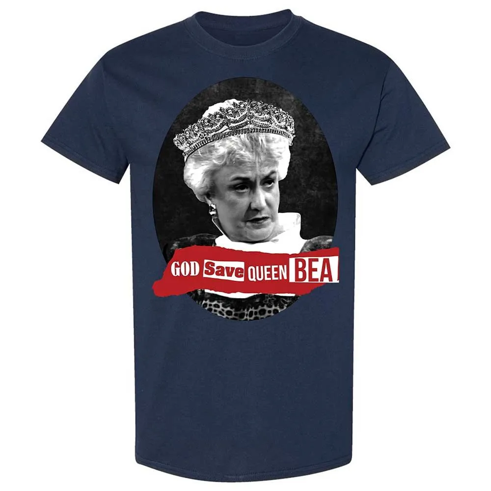 God Save Queen Bea - Navy - 16