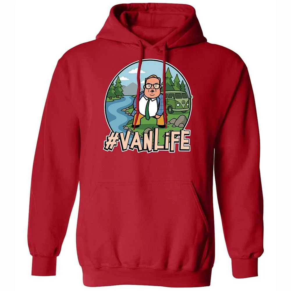 Vanlife living in a van down by the river - Red - 10