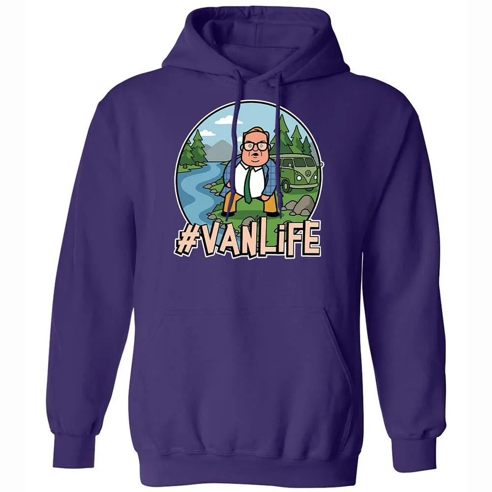 Vanlife living in a van down by the river - Purple - 12