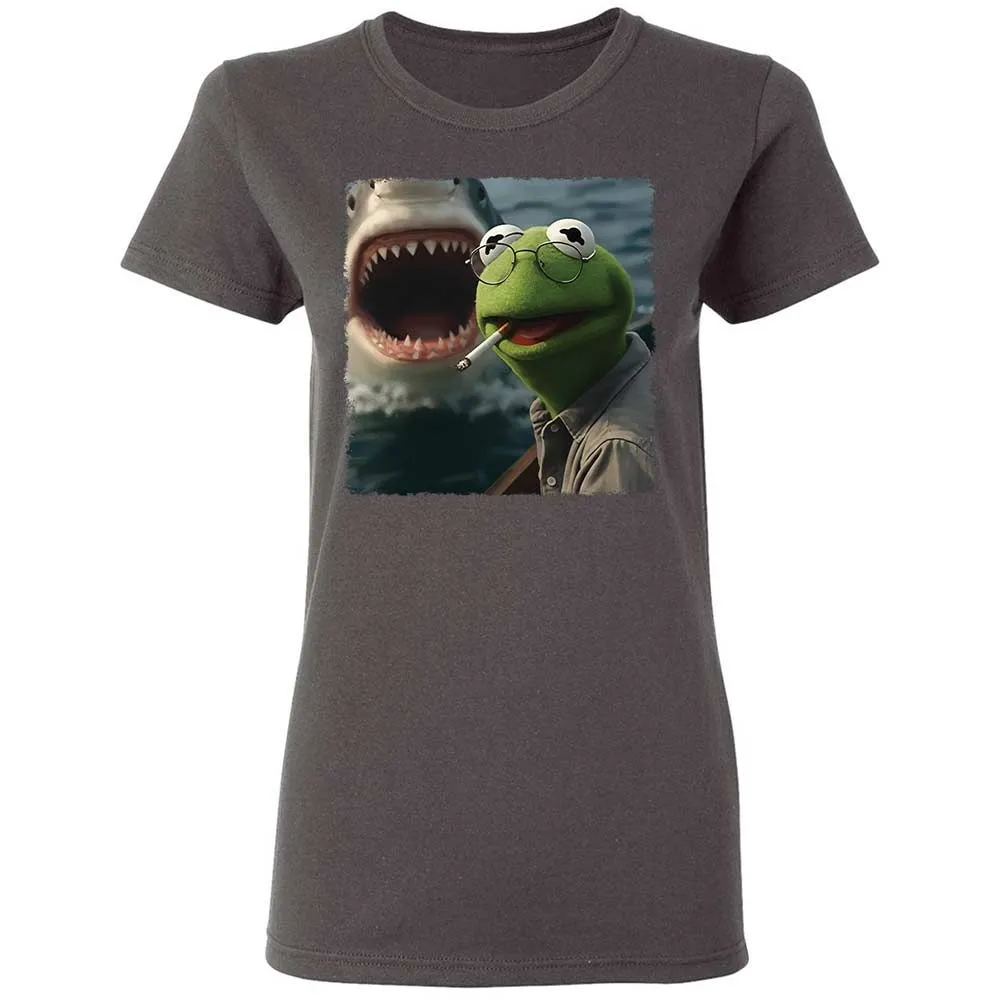 Women's T-Shirt - GMR4Z3XU - Charcoal - 4