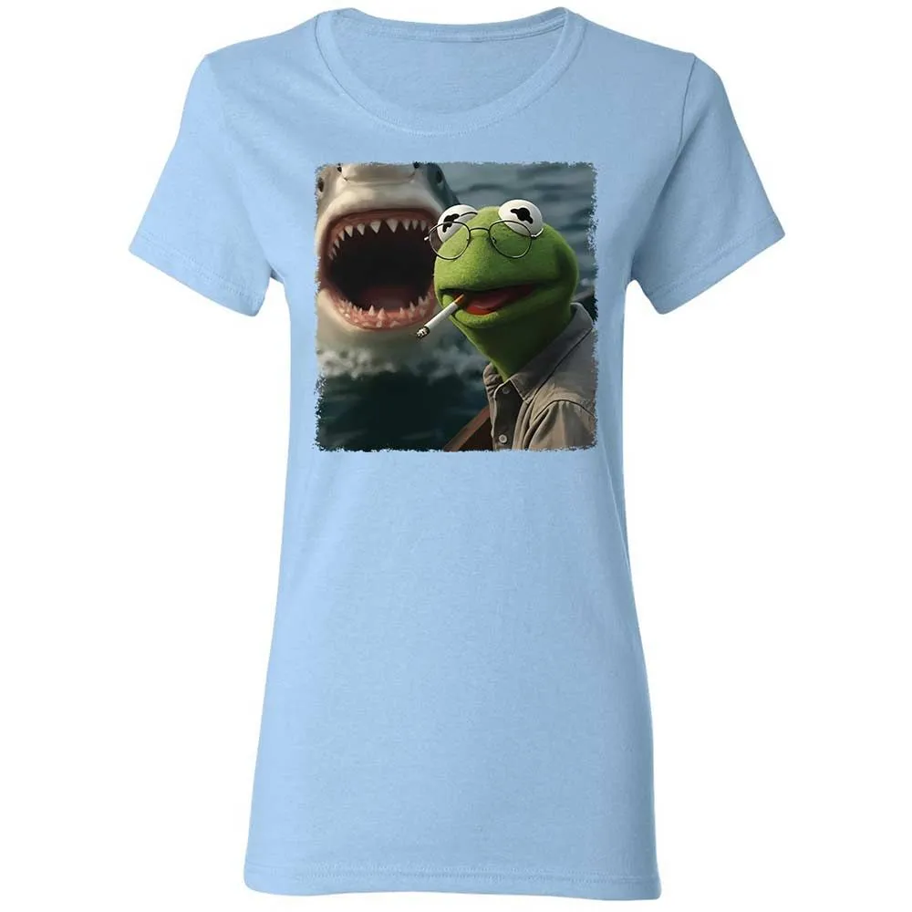 Women's T-Shirt - GMR4Z3XU - Light Blue - 13
