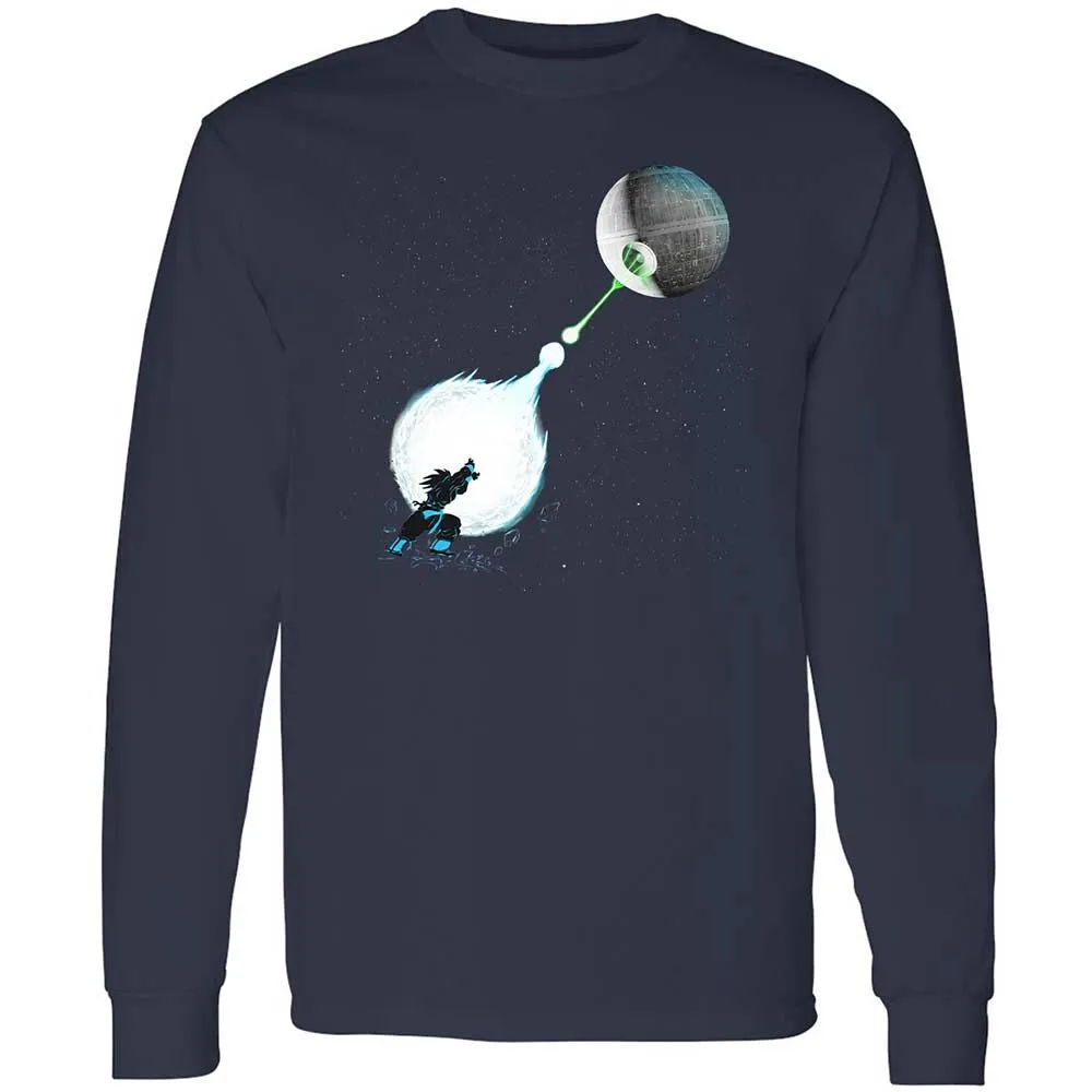 Long Sleeve T-Shirt - LZ1CFLNL - Navy - 2