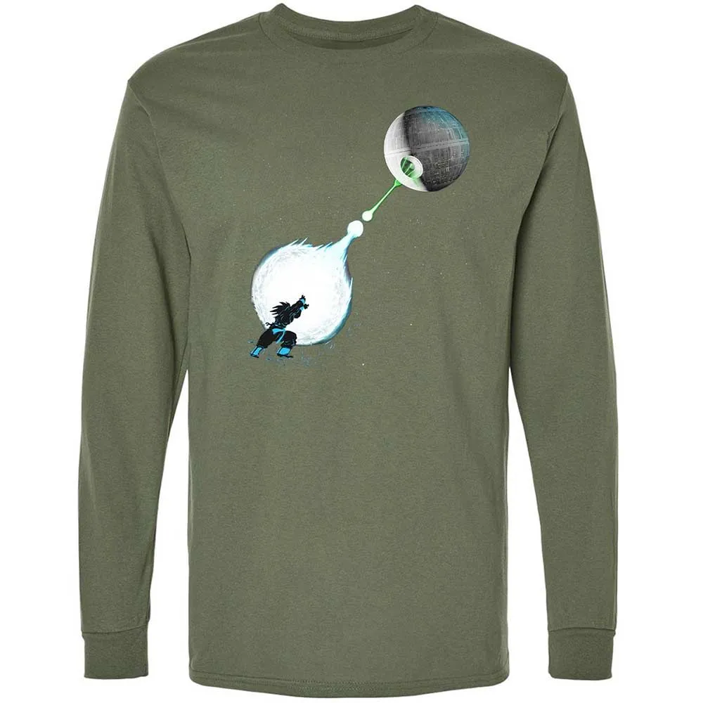 Long Sleeve T-Shirt - LZ1CFLNL - Military Green - 9