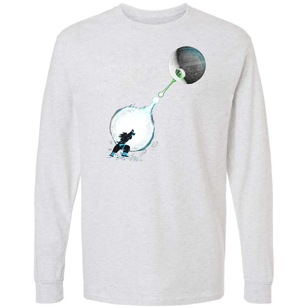 Long Sleeve T-Shirt - LZ1CFLNL - Ash - 14