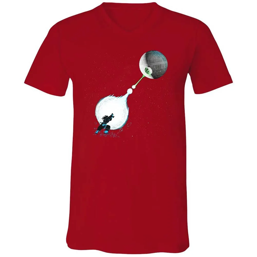 Unisex V-Neck T-Shirt - WGPG4BTU - Red - 6