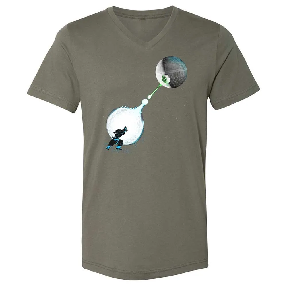 Unisex V-Neck T-Shirt - WGPG4BTU - Military Green - 11