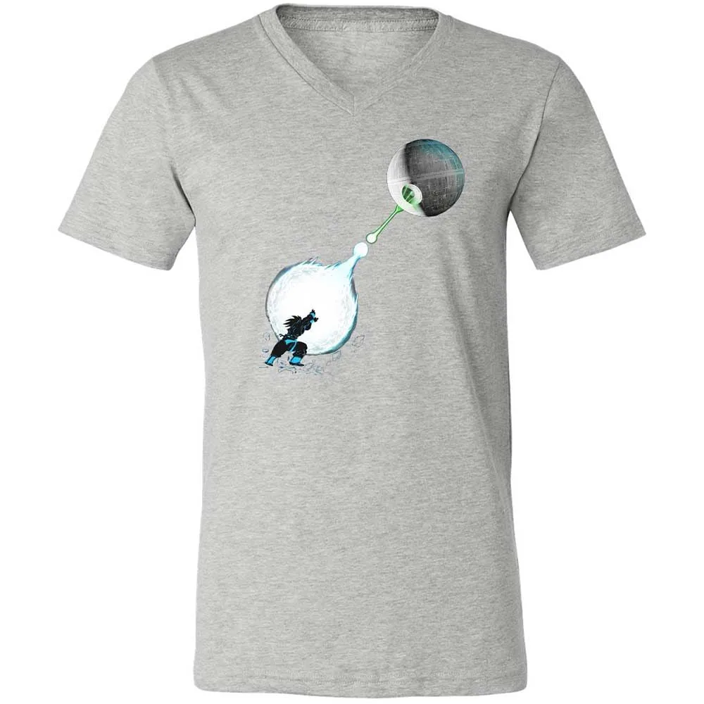 Unisex V-Neck T-Shirt - WGPG4BTU - Athletic Heather - 15