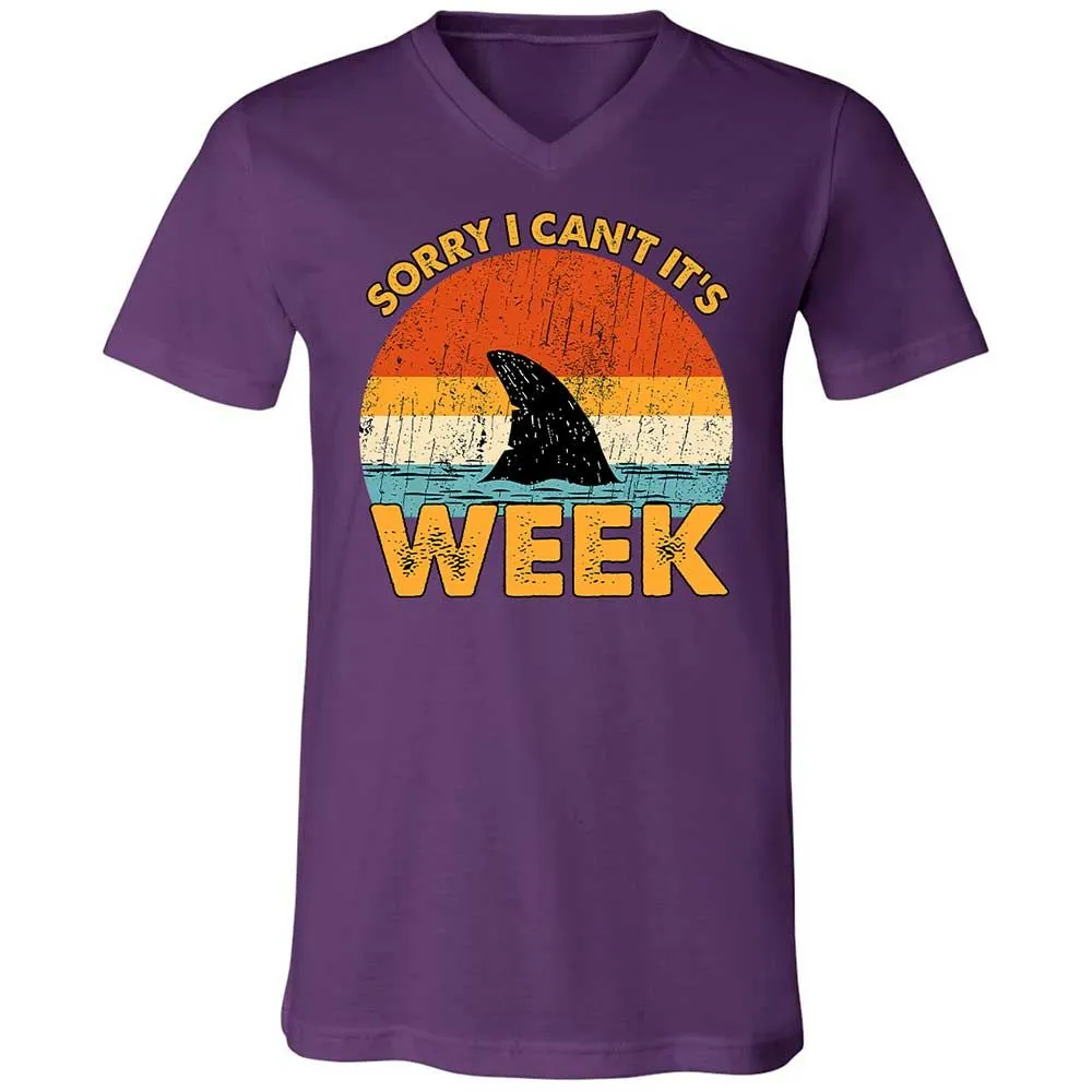 Unisex V-Neck T-Shirt - QJEEKSTK - Team Purple - 10