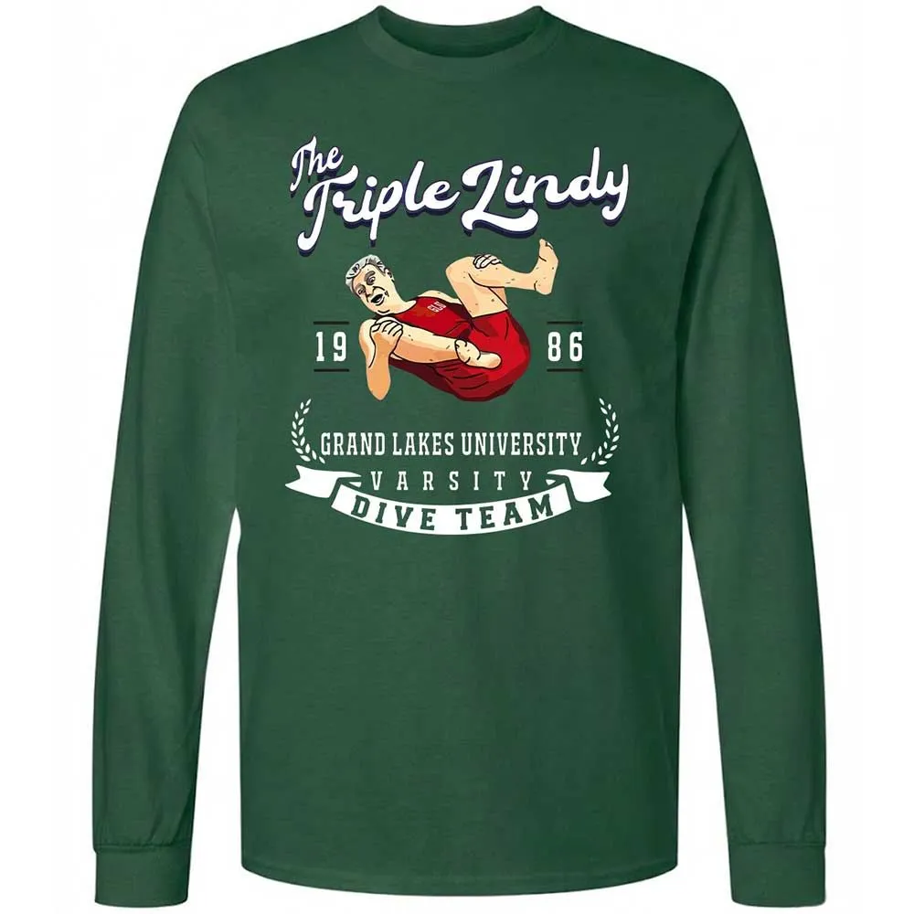 Long Sleeve T-Shirt - D7S49Q59 - Forest Green - 4
