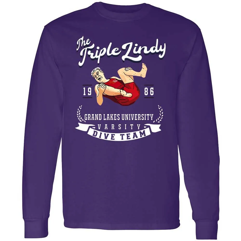 Long Sleeve T-Shirt - D7S49Q59 - Purple - 12