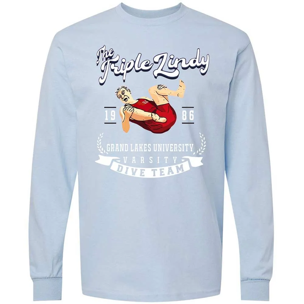 Long Sleeve T-Shirt - D7S49Q59 - Light Blue - 18
