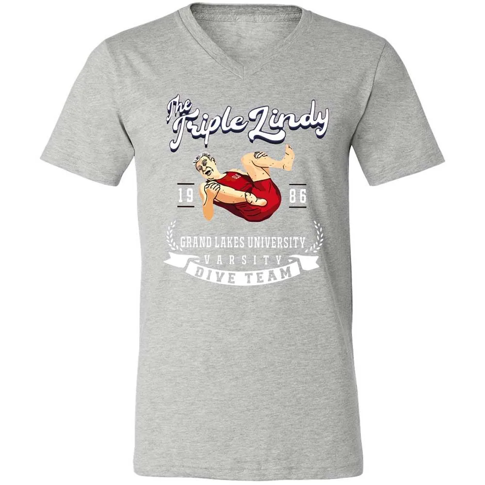 Unisex V-Neck T-Shirt - 1HWJC22T - Athletic Heather - 15