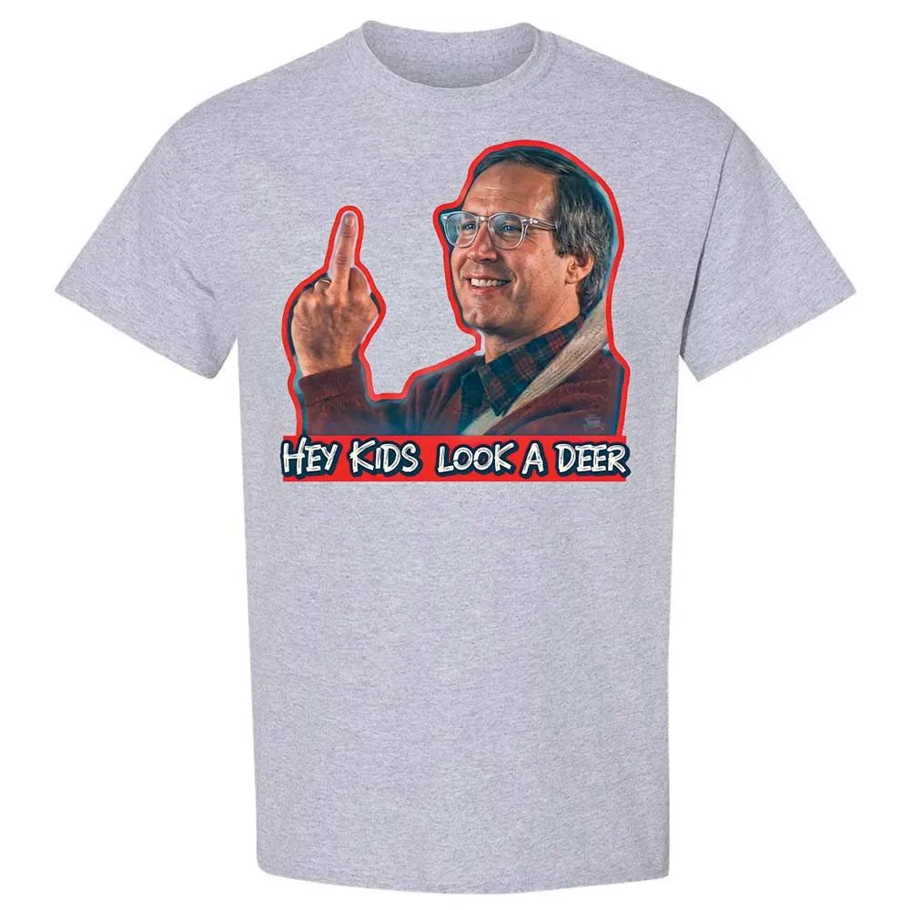 Hey Kids, Look a Deer - Sport Grey - 3