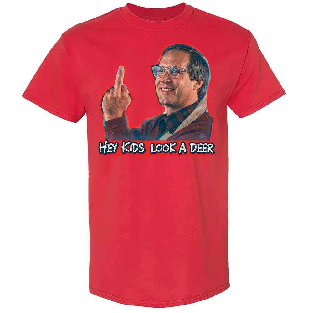 Hey Kids, Look a Deer - Red - 8