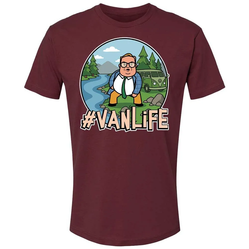 Vanlife living in a van down by the river - Maroon - 10