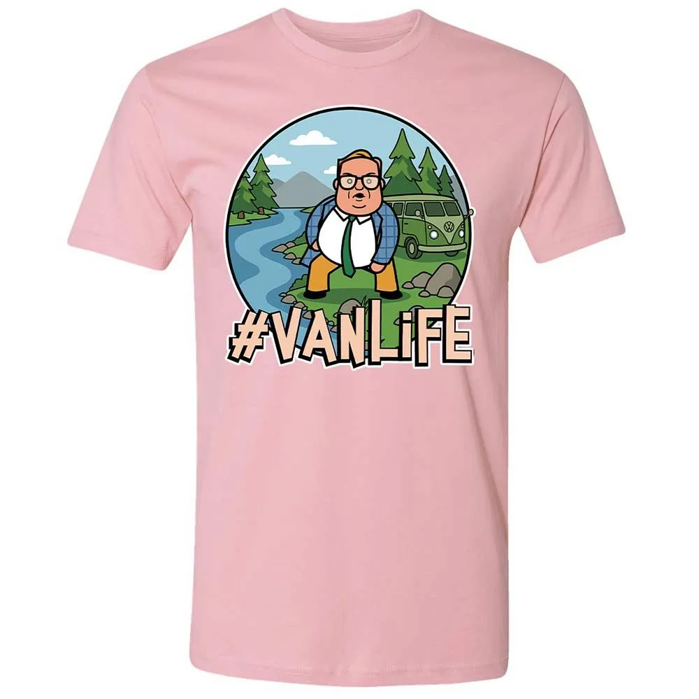 Vanlife living in a van down by the river - Light Pink - 16