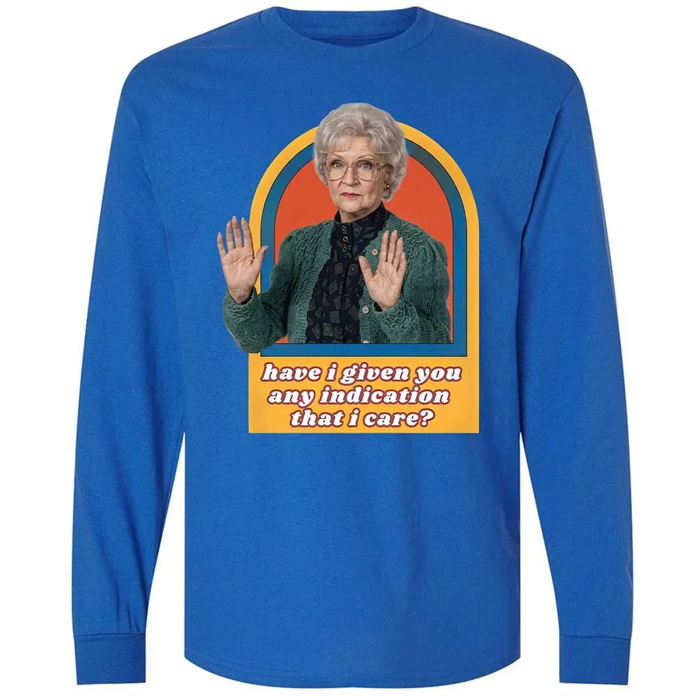 Long Sleeve T-Shirt - 3W8BPY9S - Royal - 3