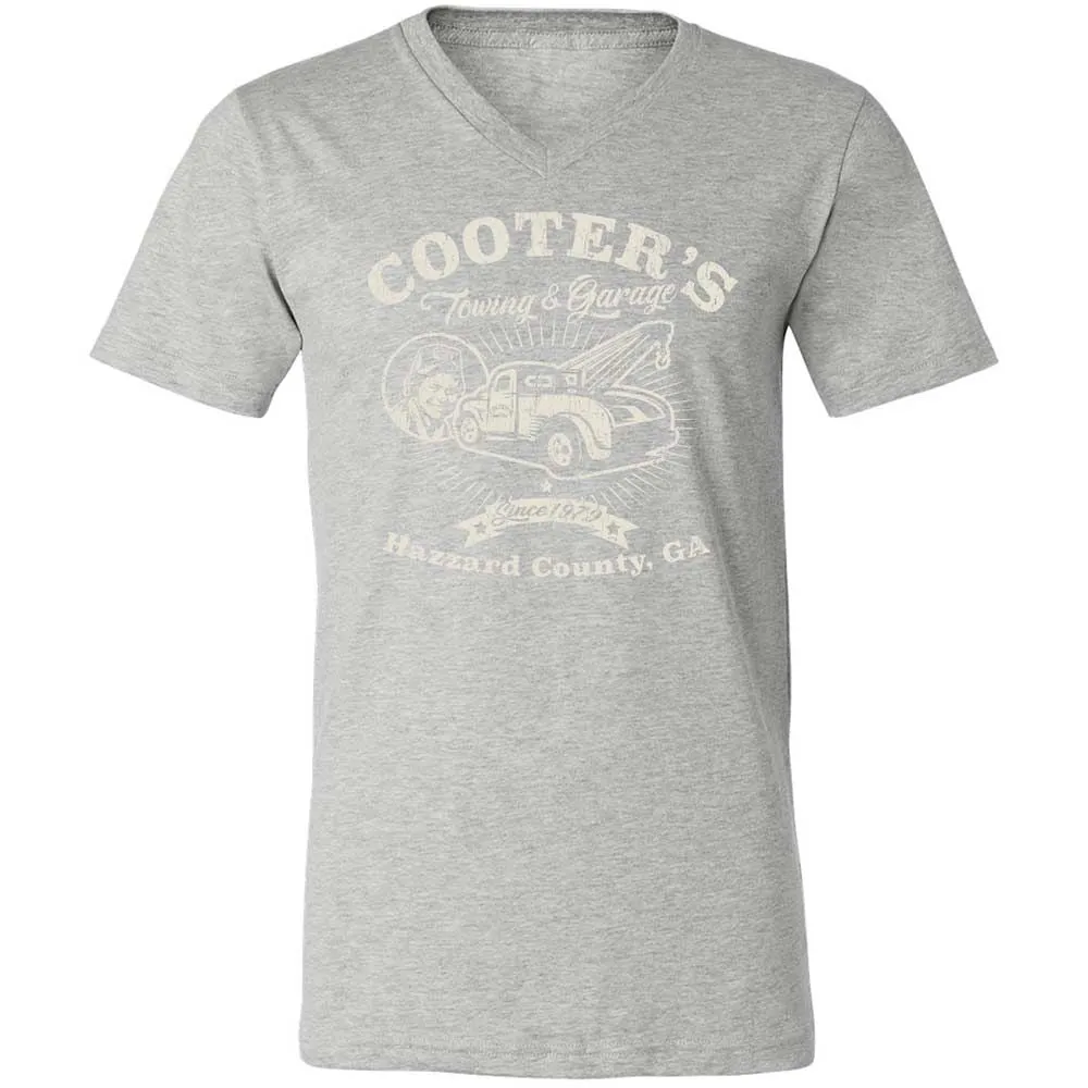 Unisex V-Neck T-Shirt - 6DJLME9A - Athletic Heather - 15
