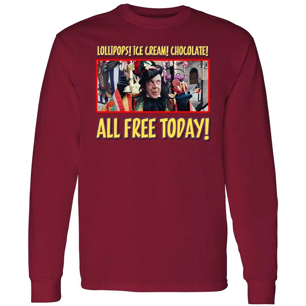 Long Sleeve T-Shirt - UDPLSK64 - Cardinal Red - 7