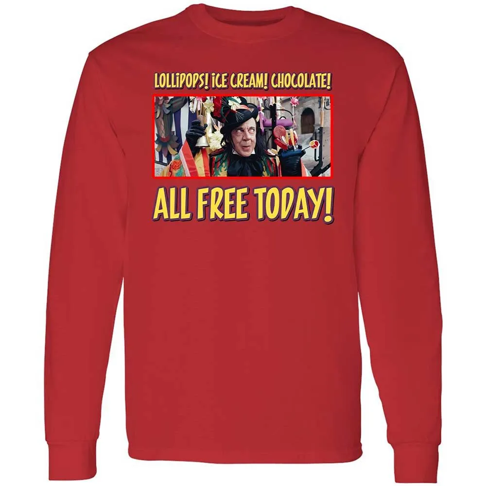 Long Sleeve T-Shirt - UDPLSK64 - Red - 11