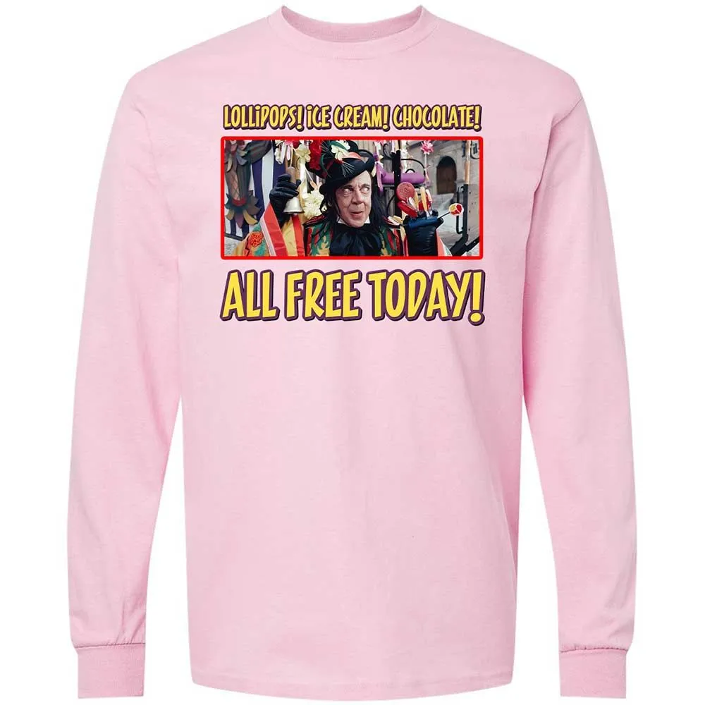 Long Sleeve T-Shirt - UDPLSK64 - Light Pink - 16