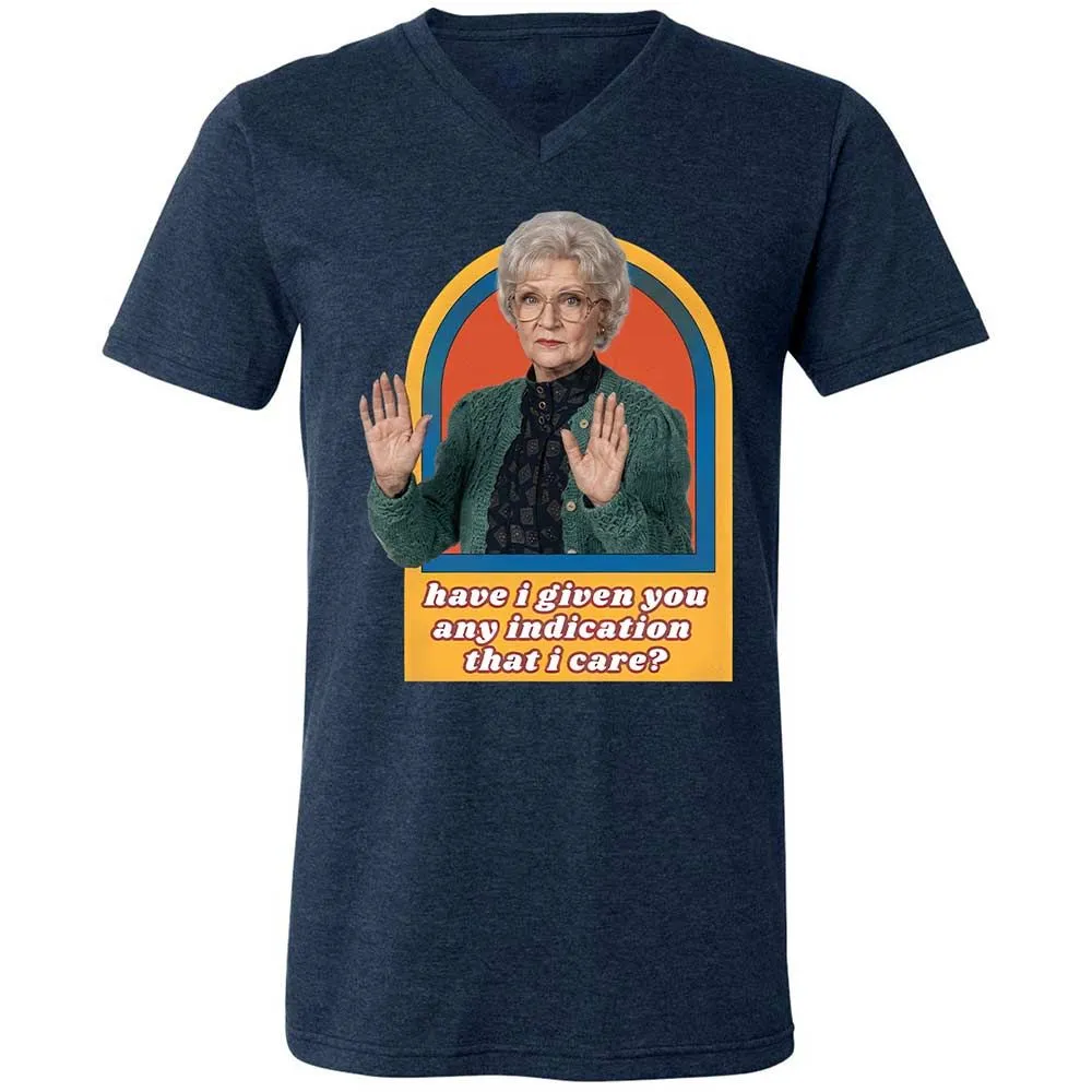 Unisex V-Neck T-Shirt - TWBVYZRT - Heather Navy - 3