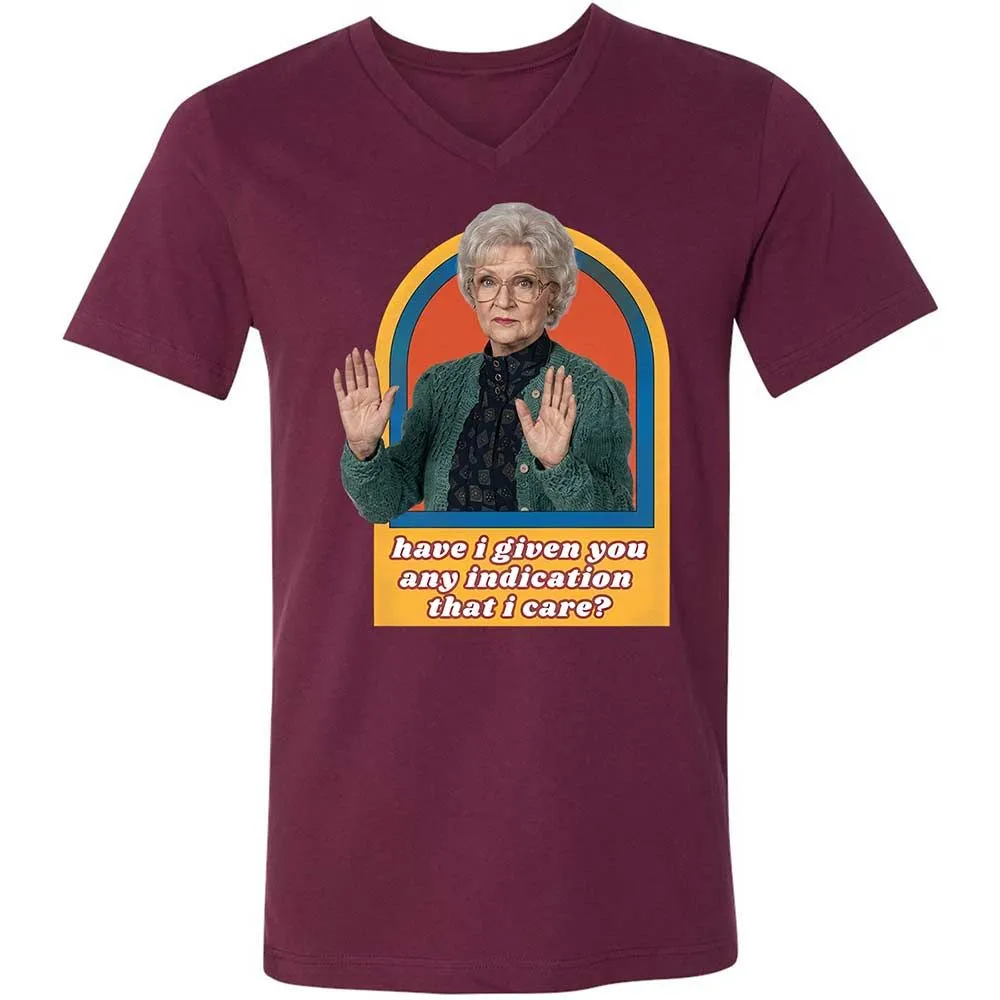 Unisex V-Neck T-Shirt - TWBVYZRT - Maroon - 8