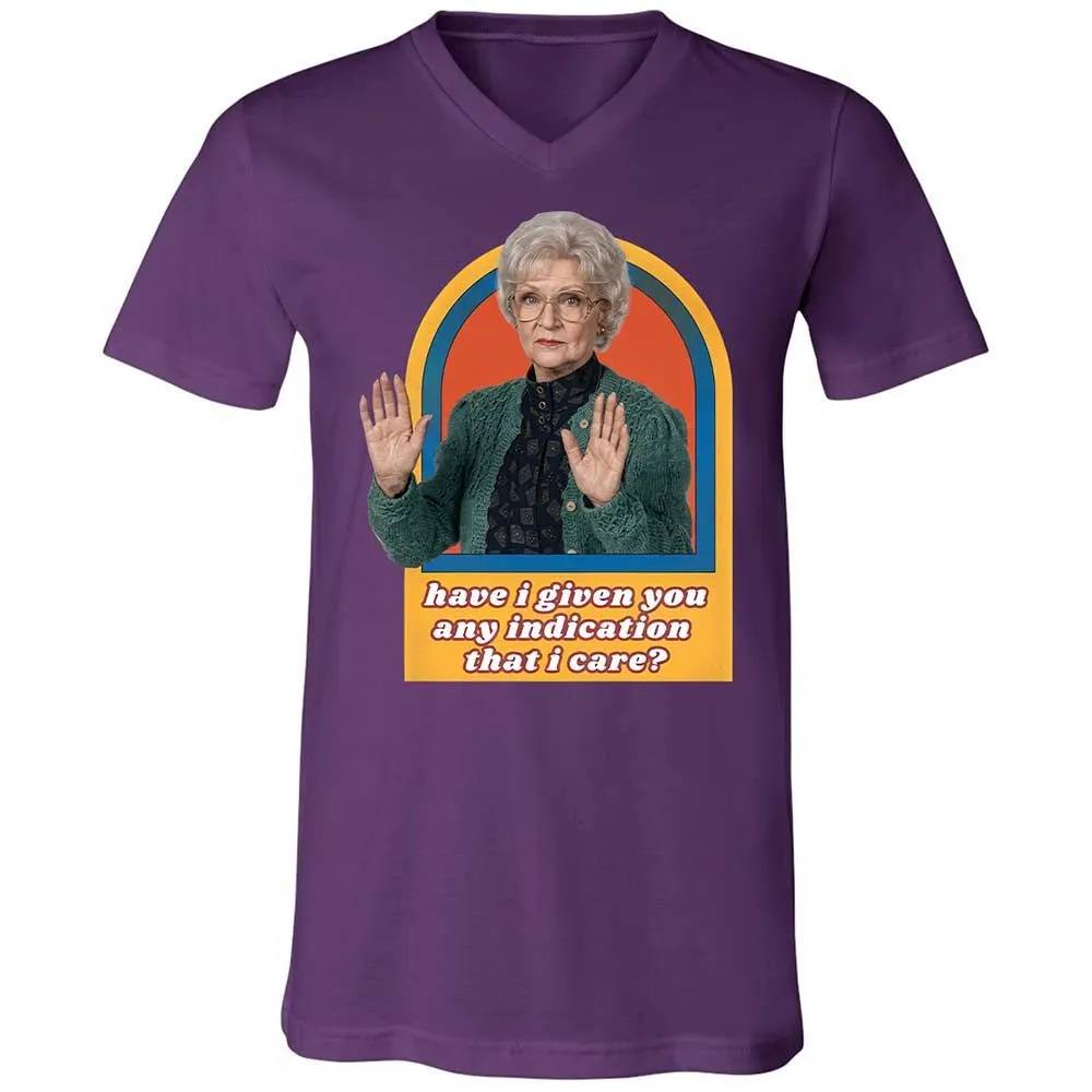 Unisex V-Neck T-Shirt - TWBVYZRT - Team Purple - 10
