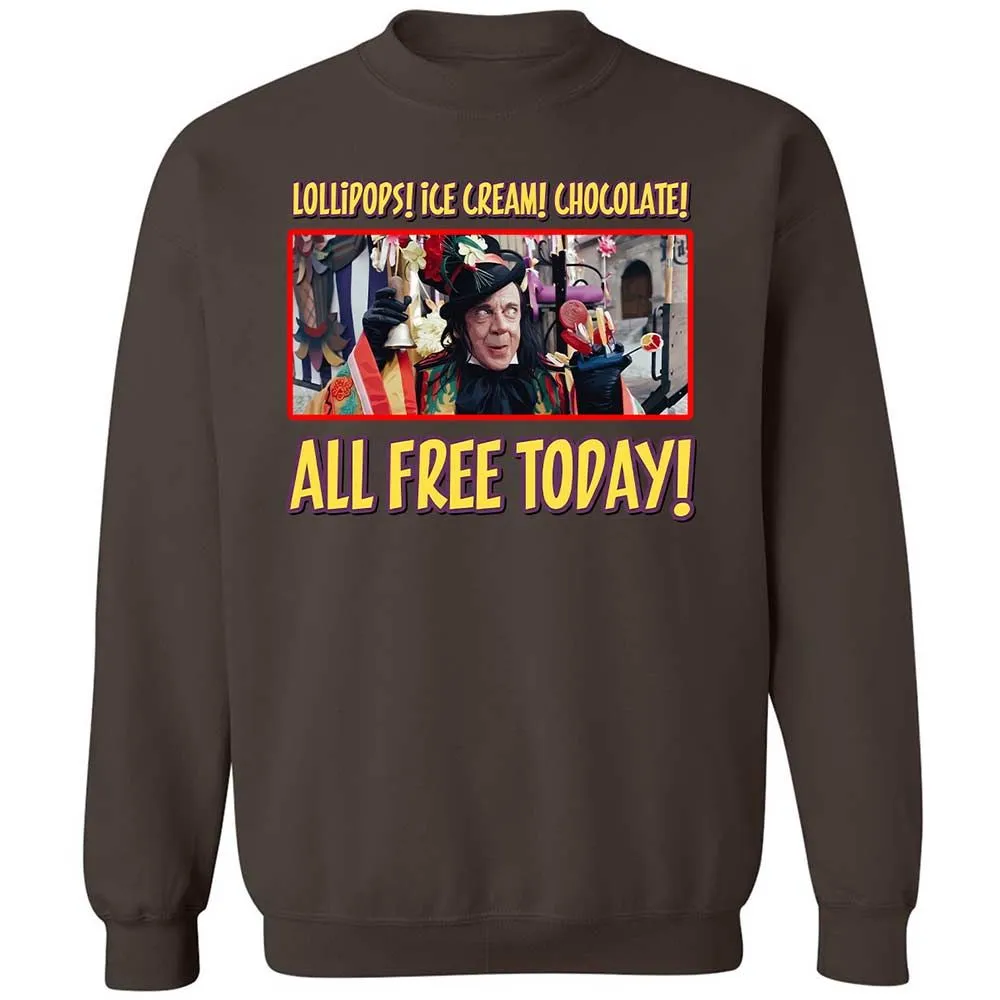 Classic Unisex Sweatshirt - QJV14LXJ - Dark Chocolate - 4