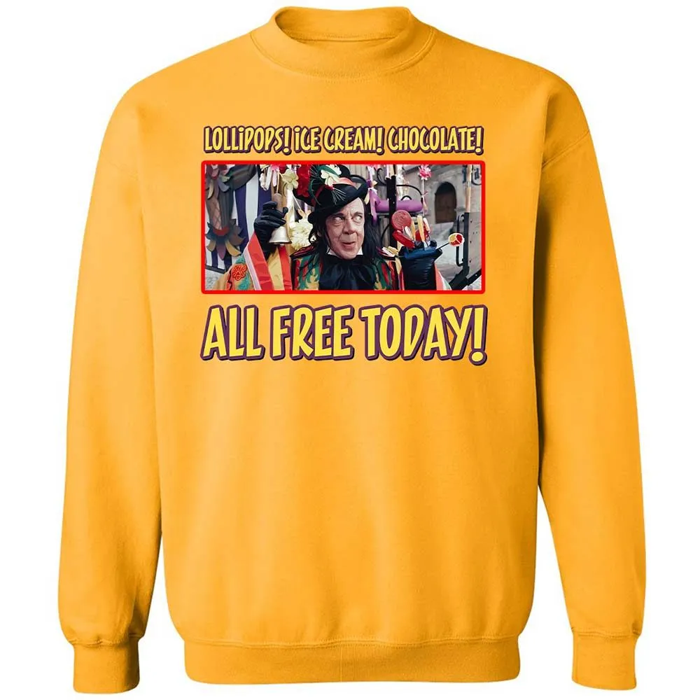 Classic Unisex Sweatshirt - QJV14LXJ - Gold - 14