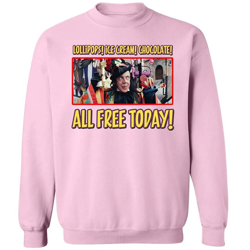 Classic Unisex Sweatshirt - QJV14LXJ - Light Pink - 19