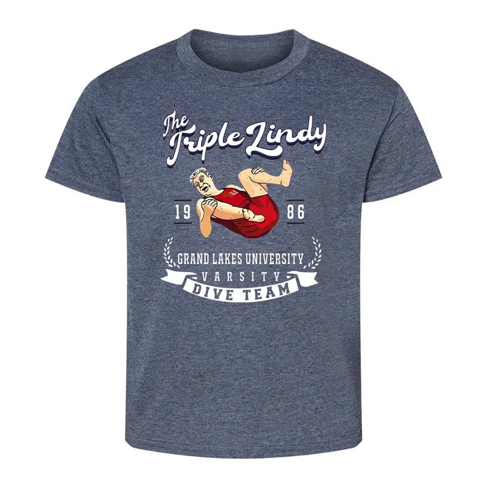 Kids T-Shirt - 6HH2AJMA - Heather Navy - 9