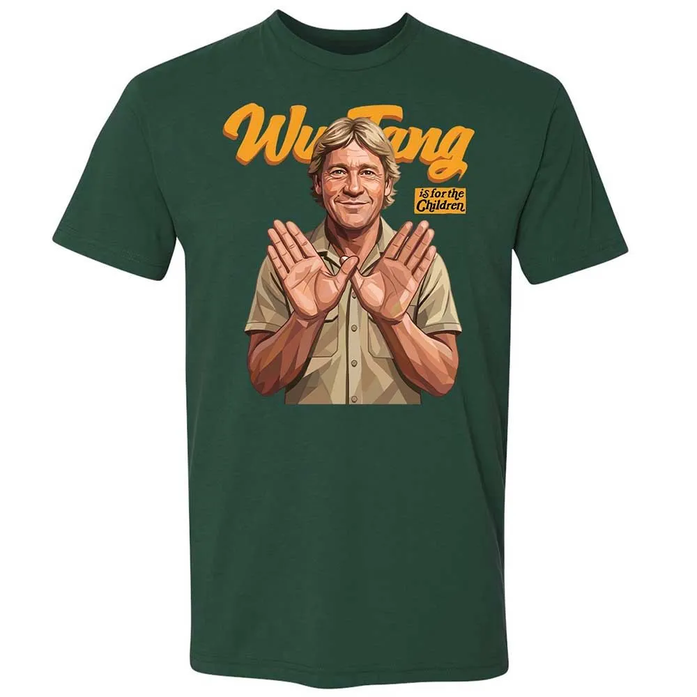 Steve Irwin or the Children - Forest Green - 3