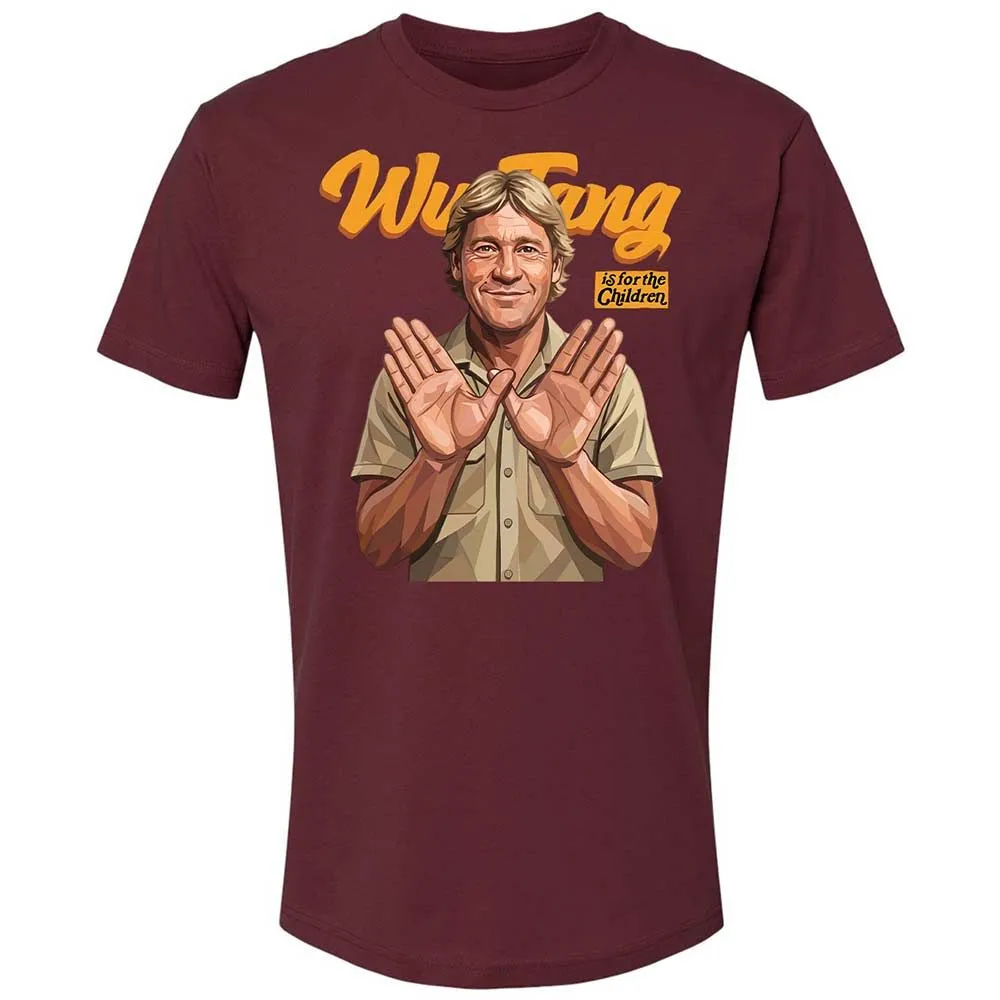 Steve Irwin or the Children - Maroon - 10
