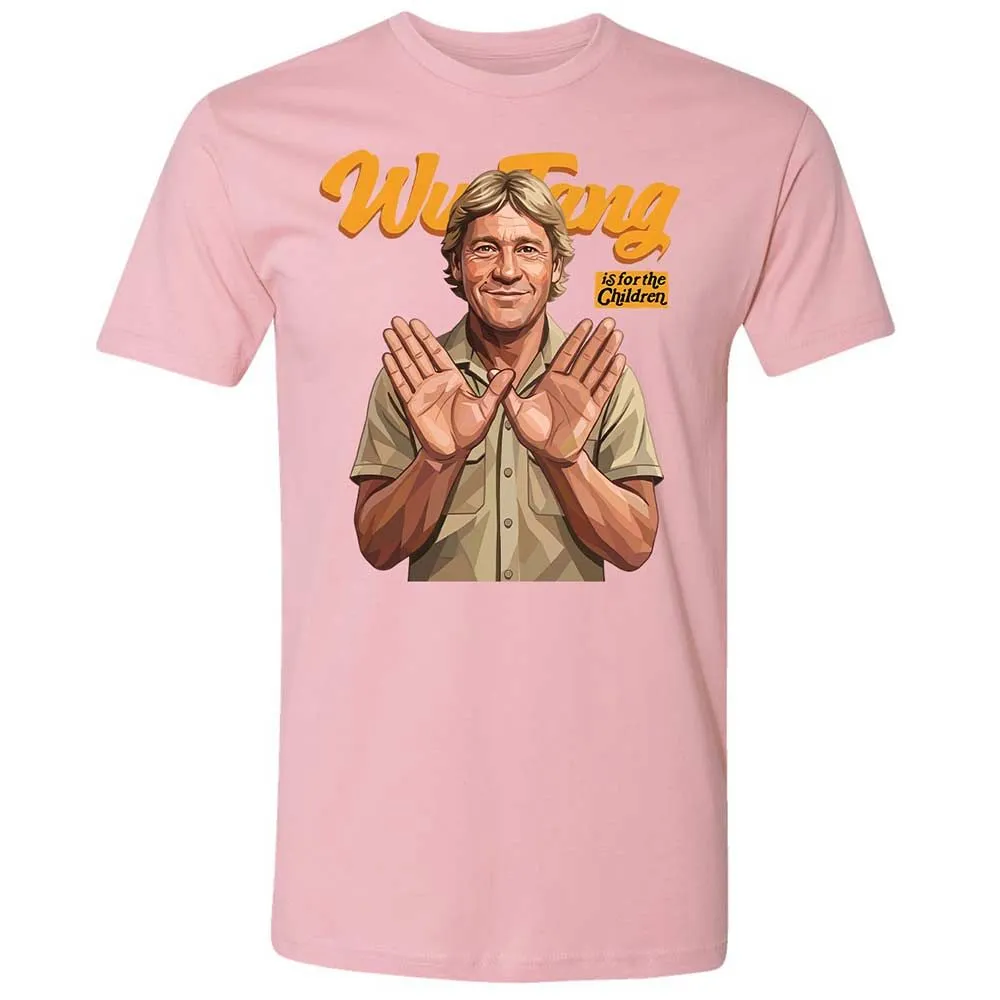 Steve Irwin or the Children - Light Pink - 16