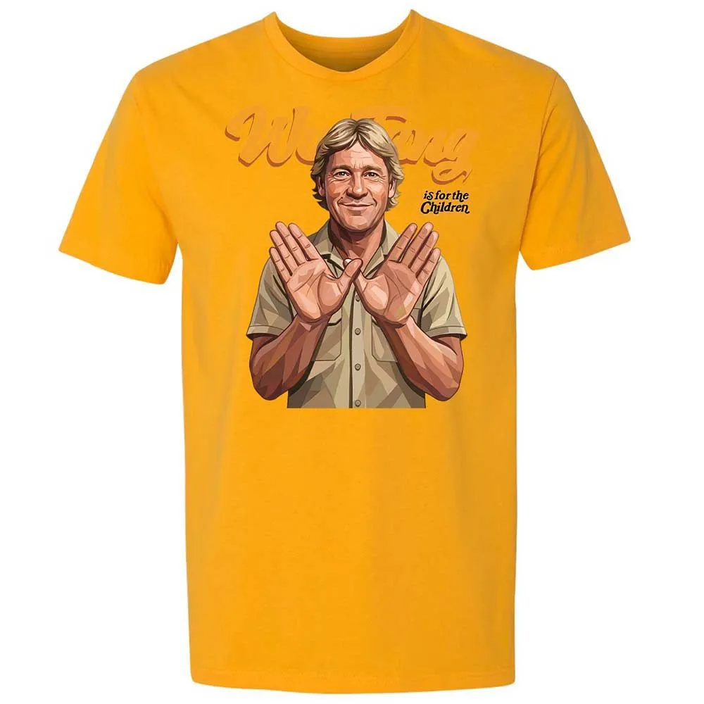 Steve Irwin or the Children - Gold - 18