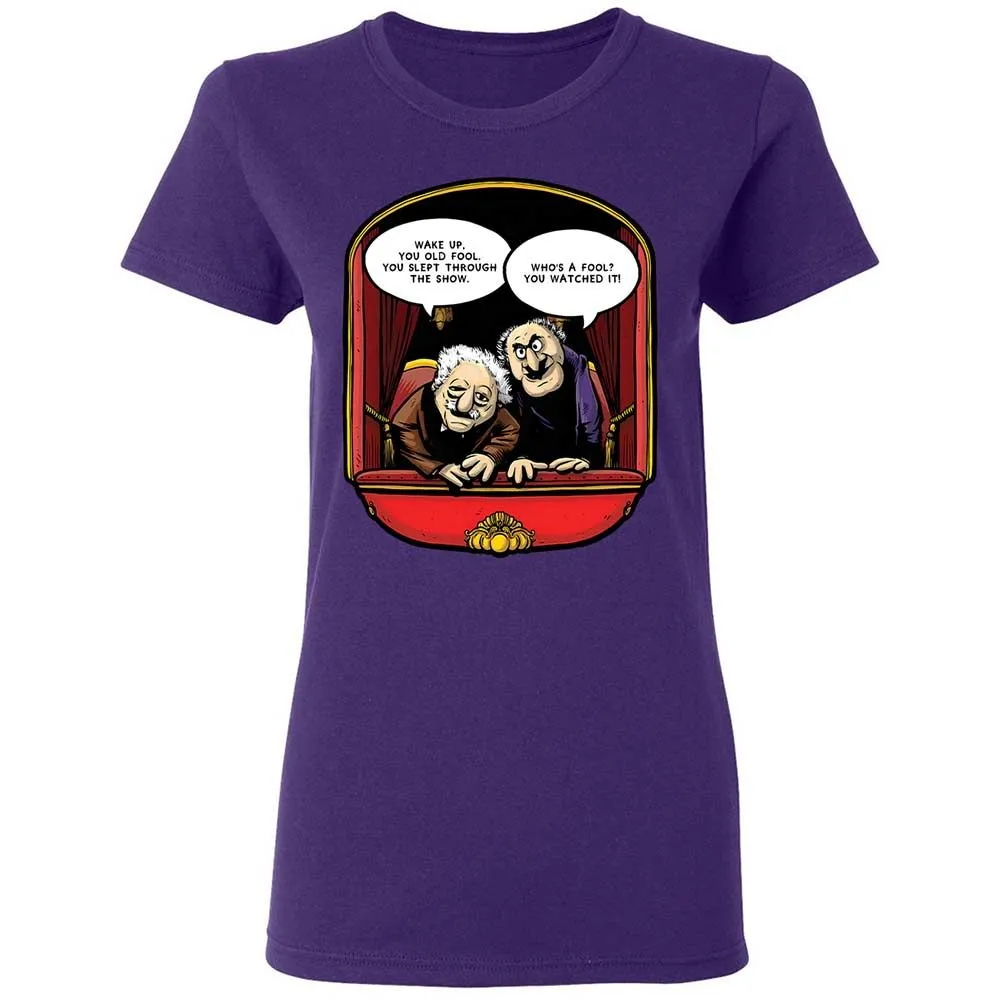 Statler and Waldorf (Wake Up) - Purple - 11