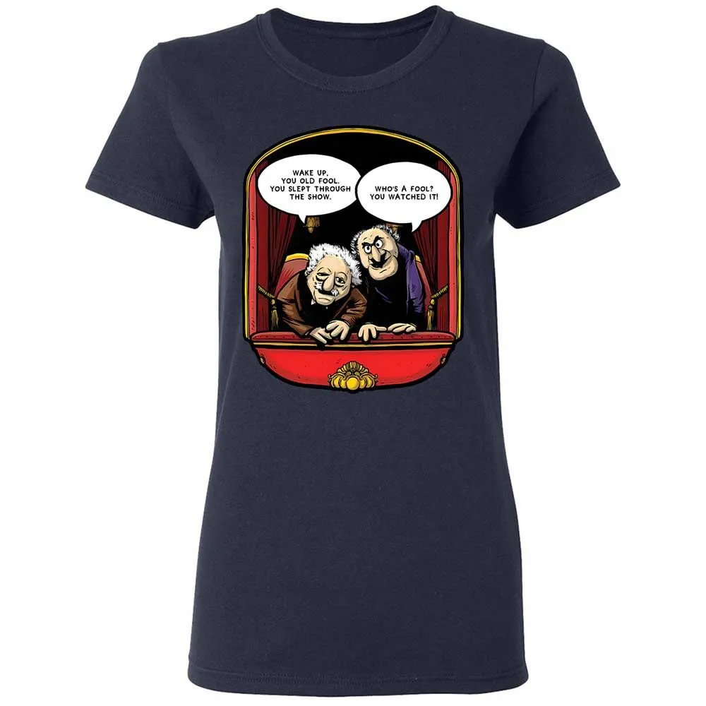 Statler and Waldorf (Wake Up) - Navy - 14