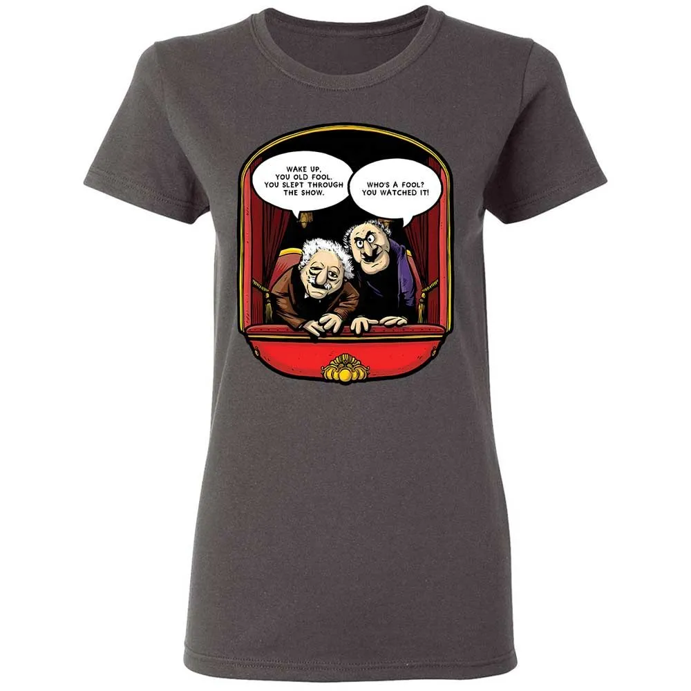 Statler and Waldorf (Wake Up) - Charcoal - 15
