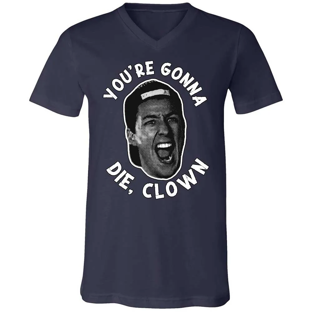 Unisex V-Neck T-Shirt - 5PCMFJPA - Navy - 2