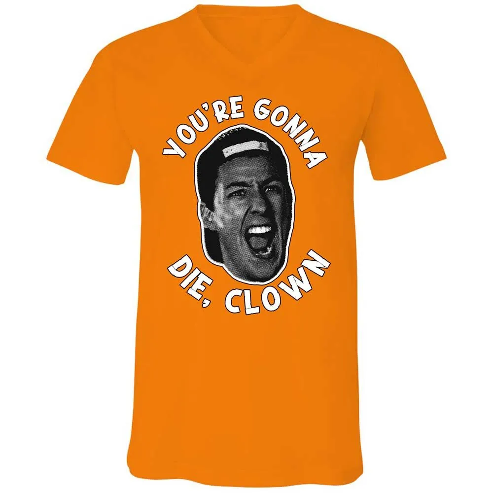 Unisex V-Neck T-Shirt - 5PCMFJPA - Orange - 12