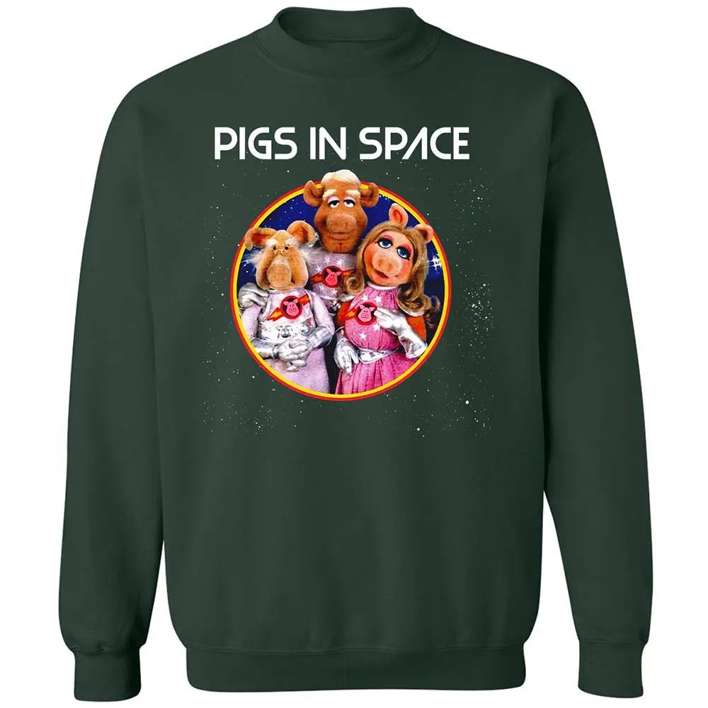 Pigs In Space - Forest Green - 5