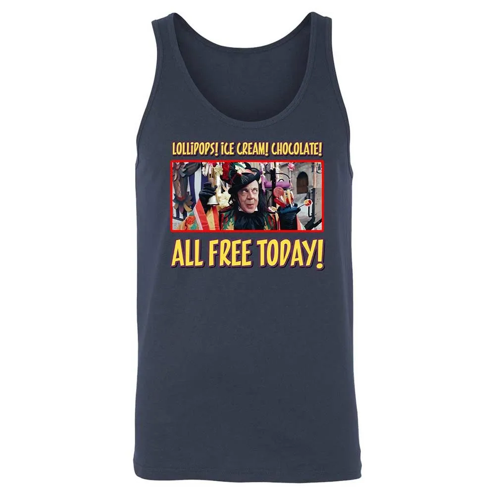 Unisex Jersey Tank - HQ69BF4K - Navy - 2