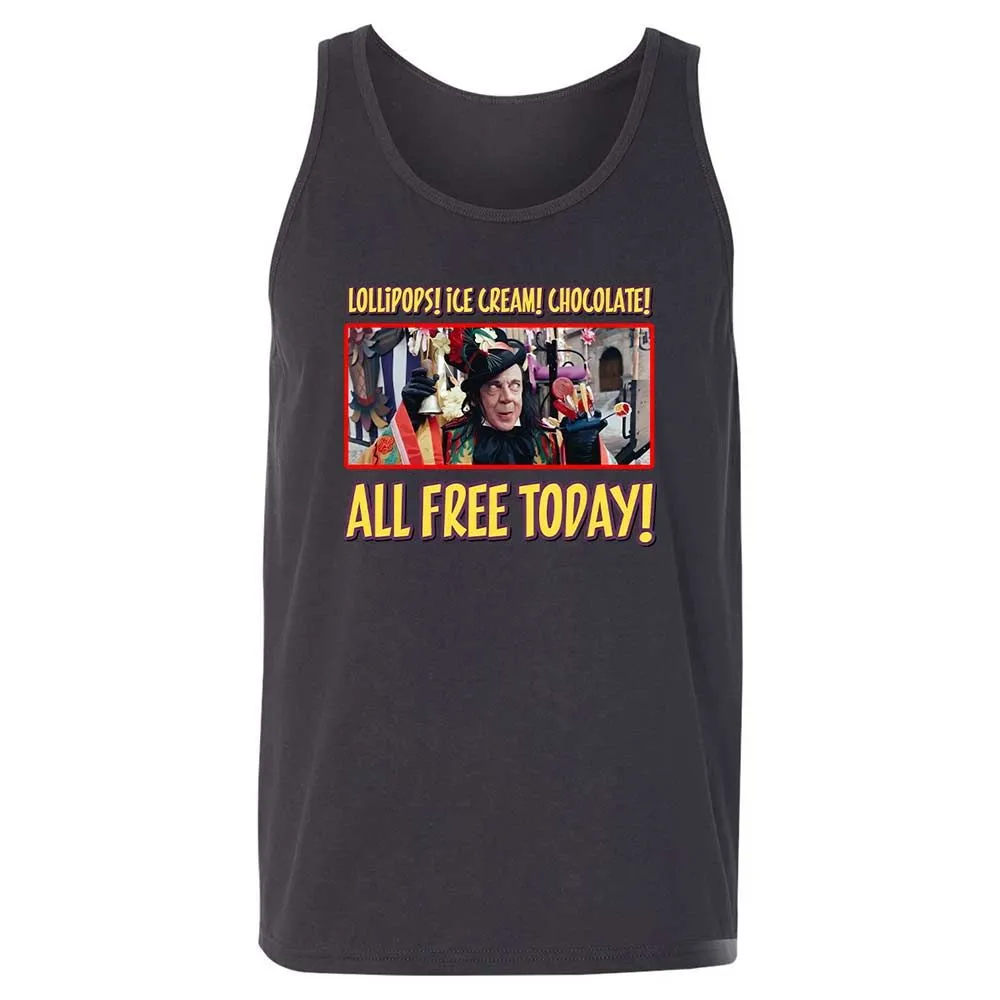 Unisex Jersey Tank - HQ69BF4K - Dark Grey - 4