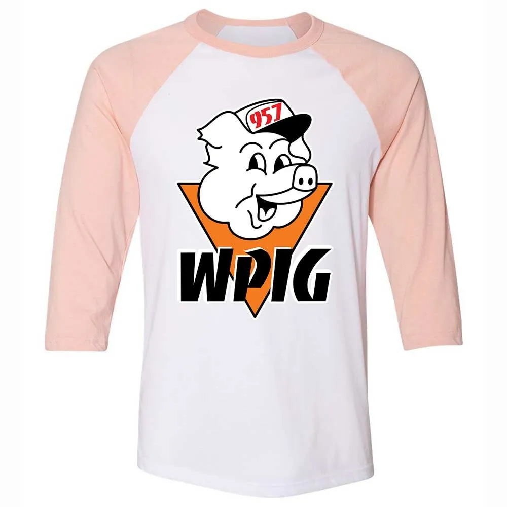Wpig 95.7 Radio Station - White/Heather Peach - 5