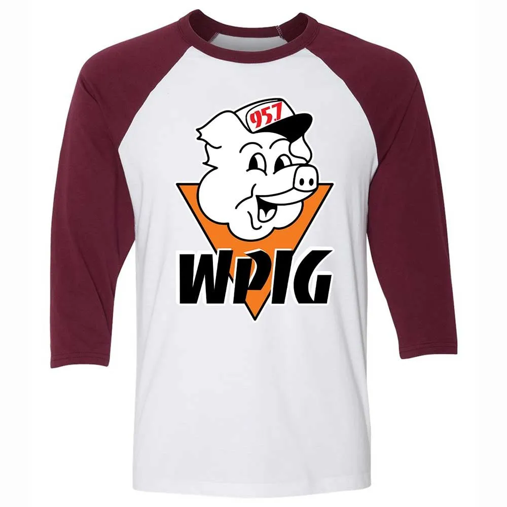 Wpig 95.7 Radio Station - White/Maroon - 7