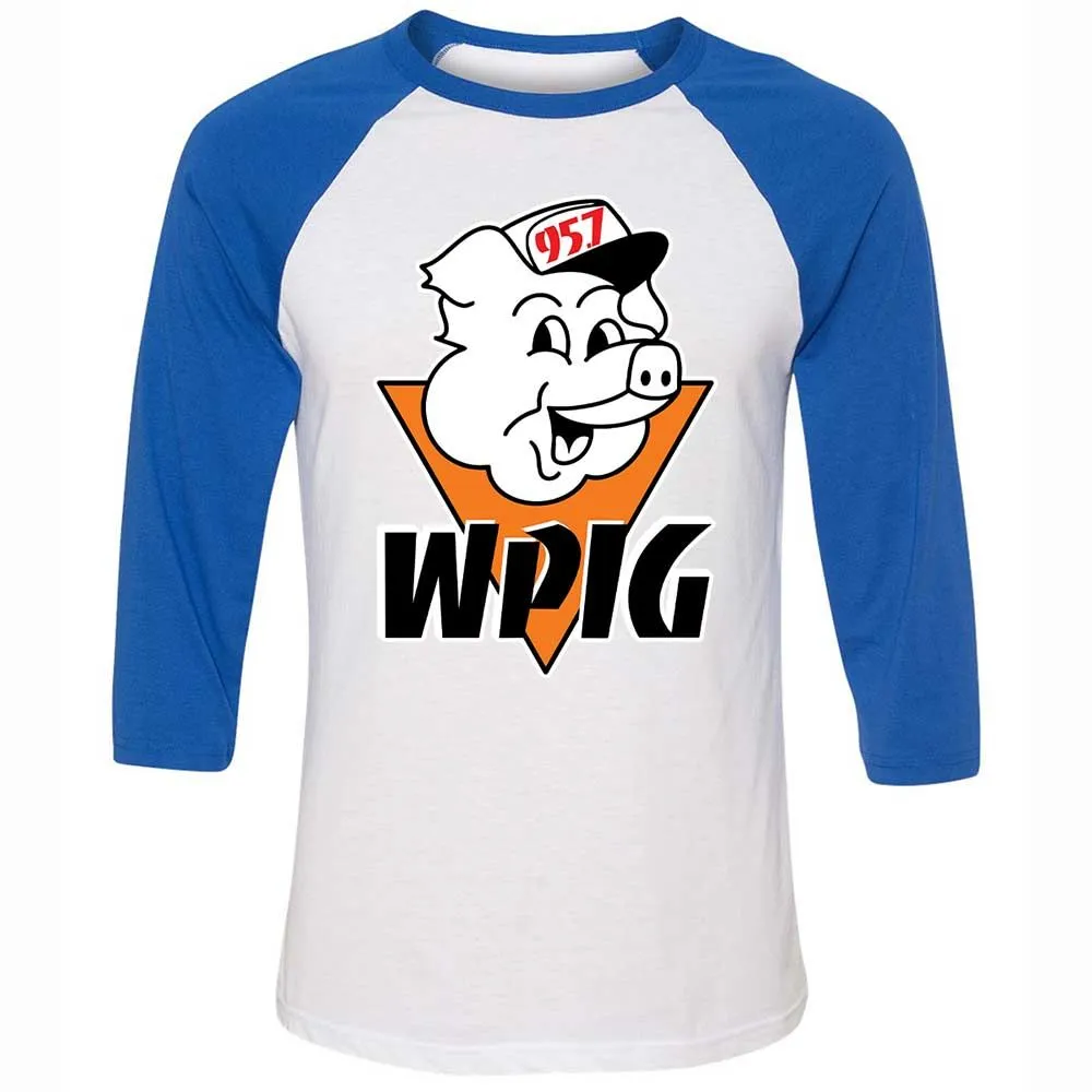 Wpig 95.7 Radio Station - White/True Royal - 10