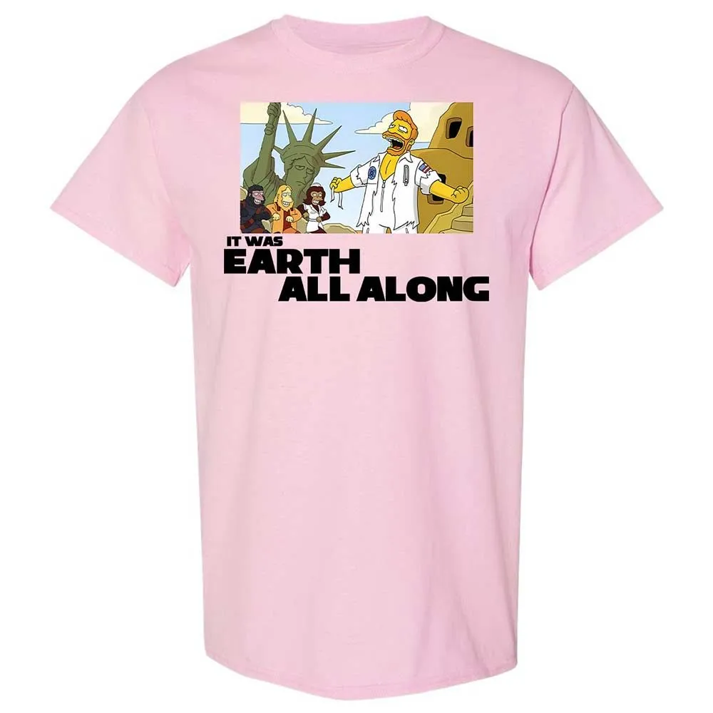 It was Earth all along - Light Pink - 5