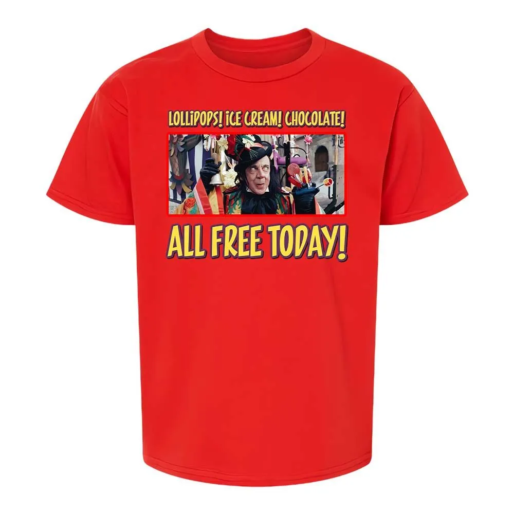 Kids T-Shirt - LSCWGM2H - Red - 8